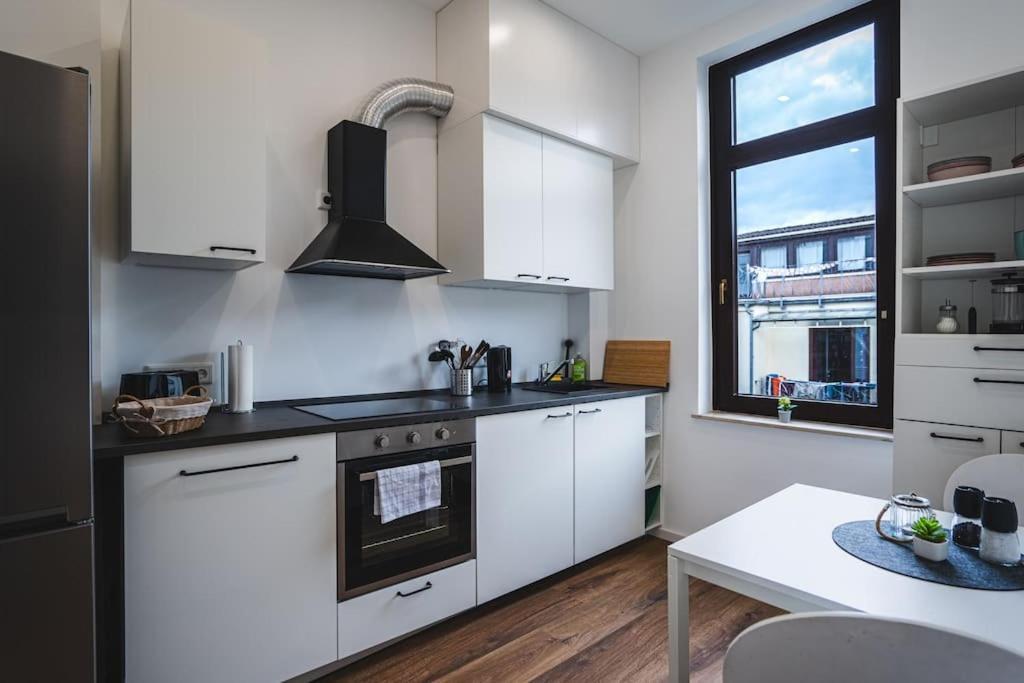 Apartamento Wohnen Im Fluesseviertel Brema Exterior foto